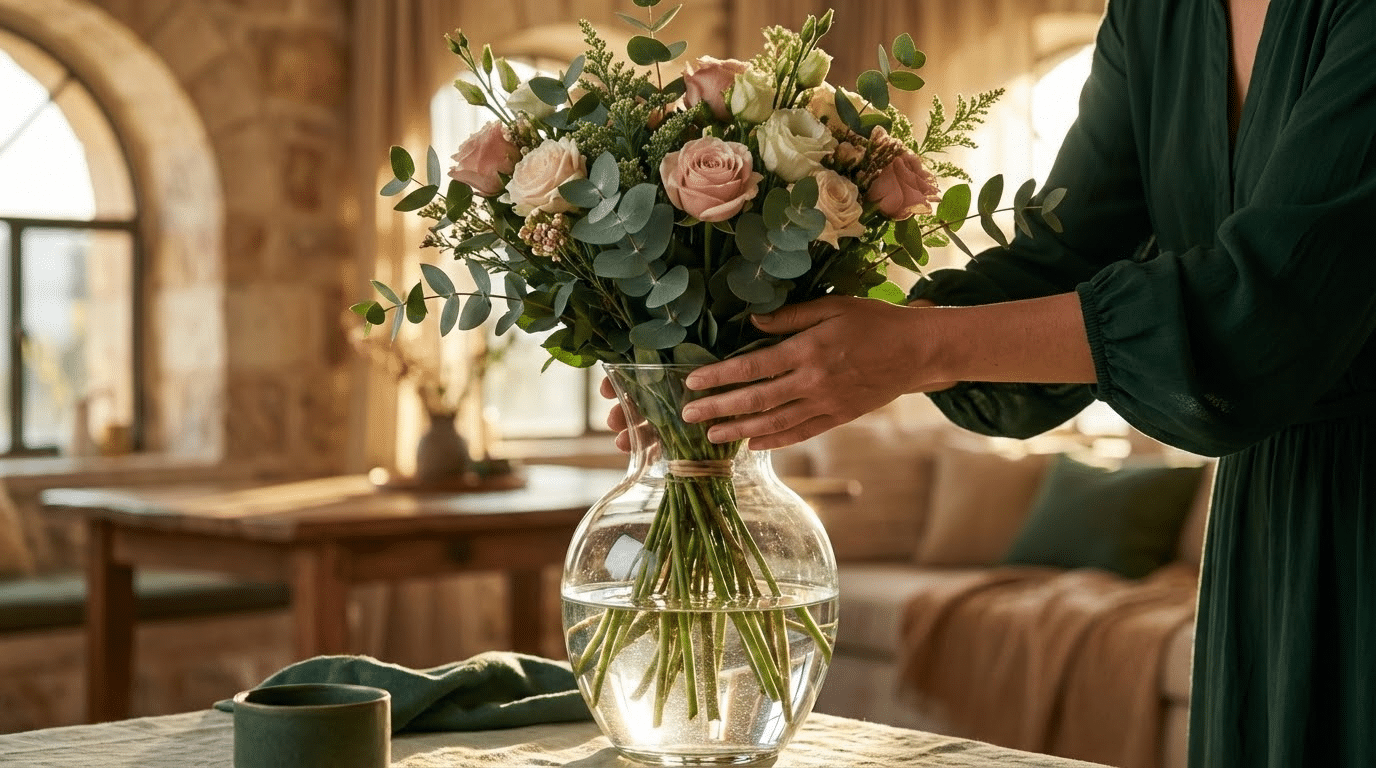 שאלות נפוצות על החלפת מים בזר פרחים