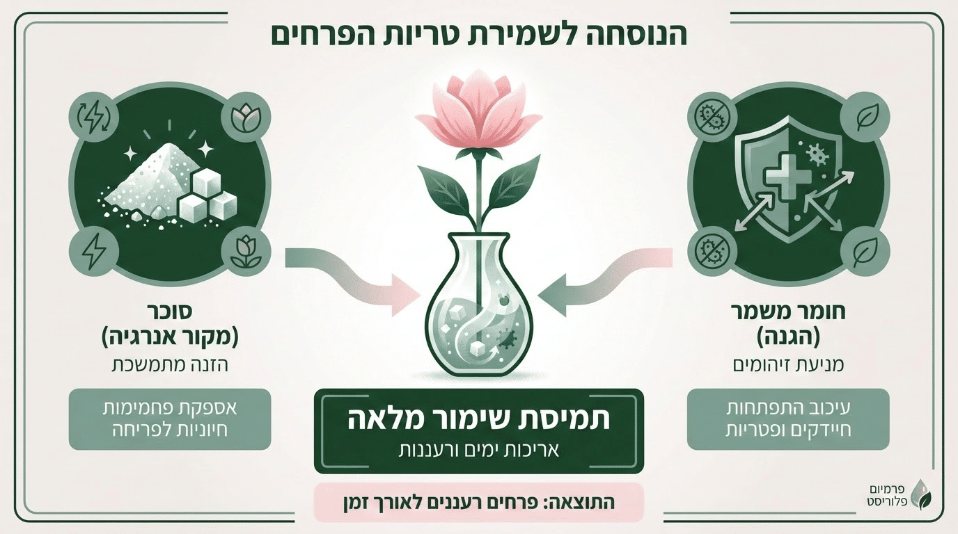 השילוב המנצח: סוכר עם חומר אנטי-בקטריאלי