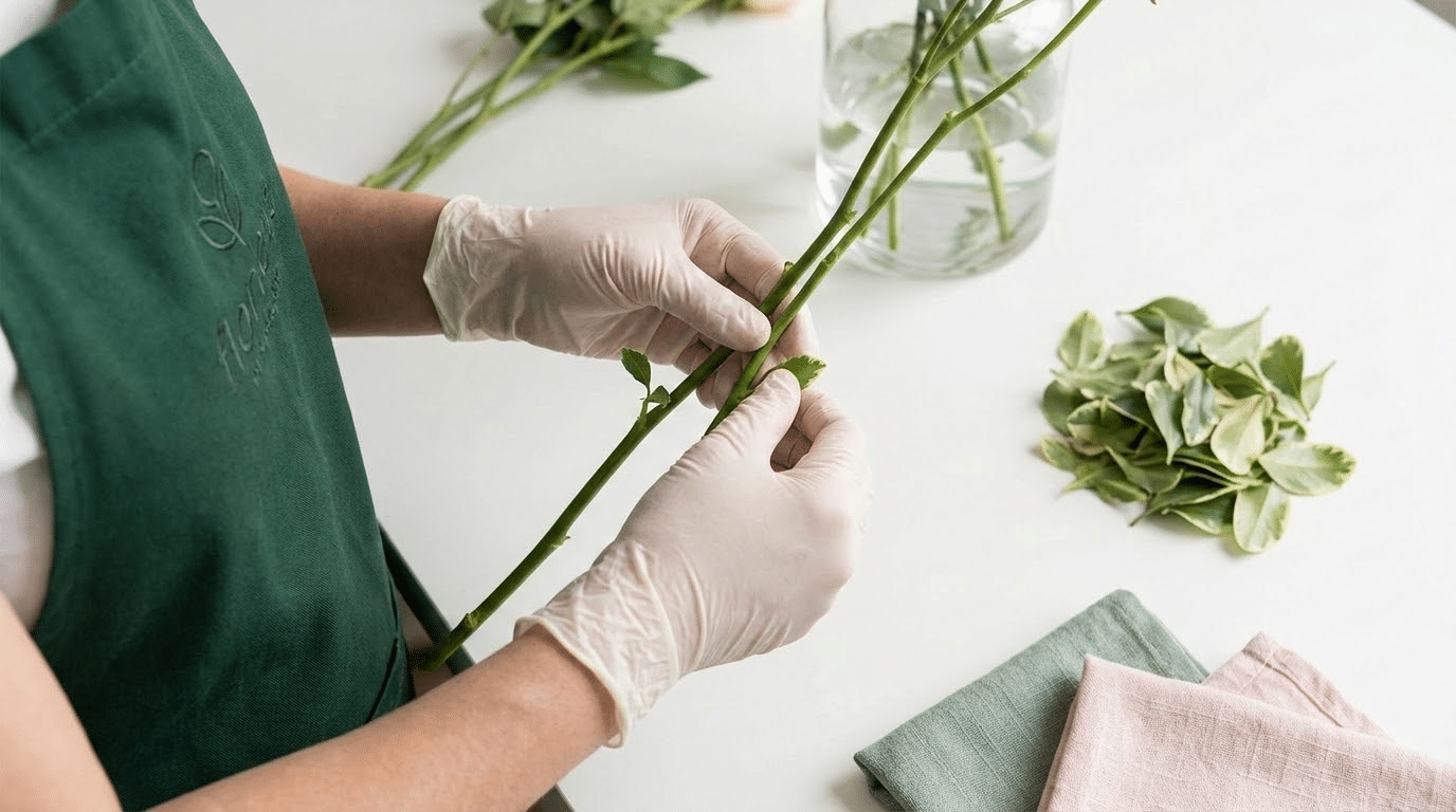 למה חובה להסיר עלים מהחלק התחתון