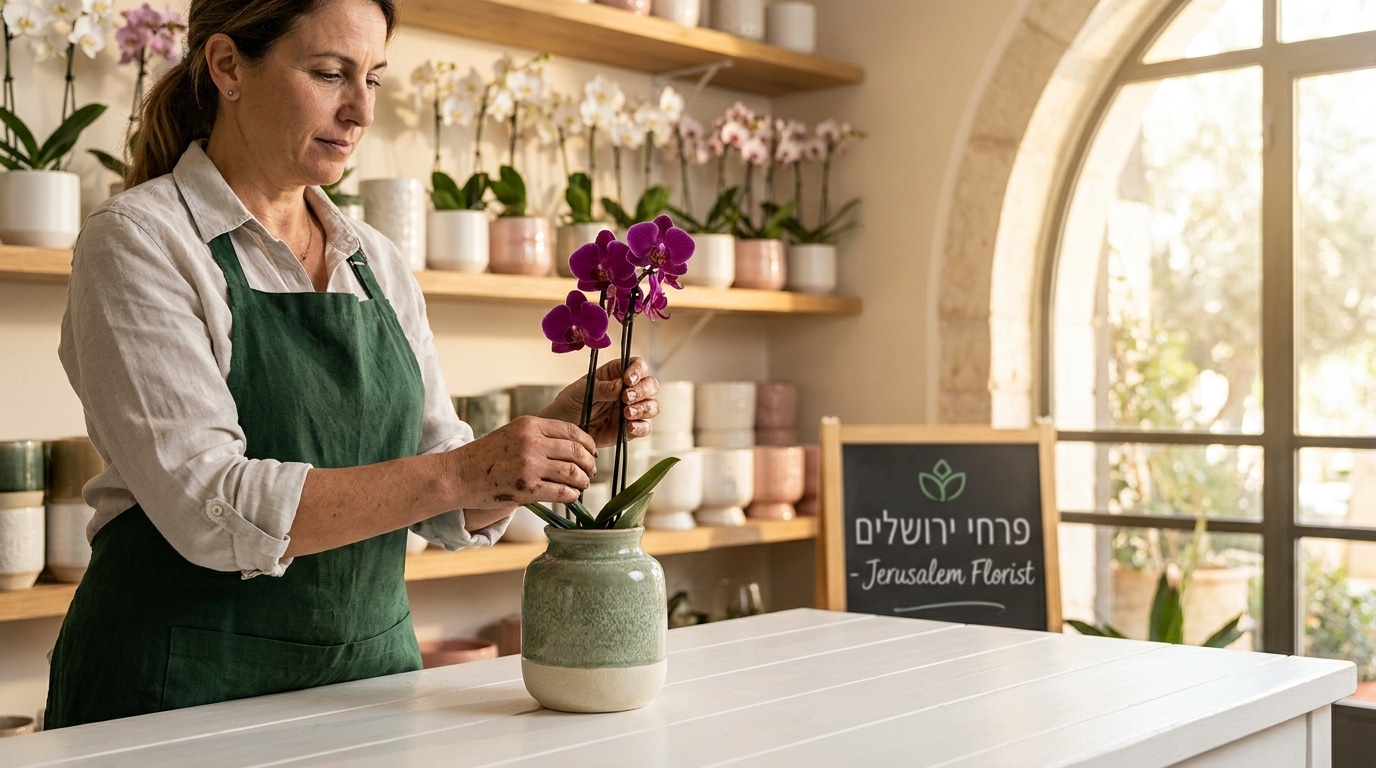 גאיה פרחים – חוויית רכישה אישית ומקצועית בירושלים