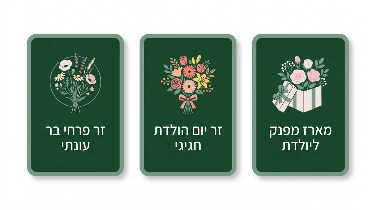 שלוש הצעות זרים מהקולקציה